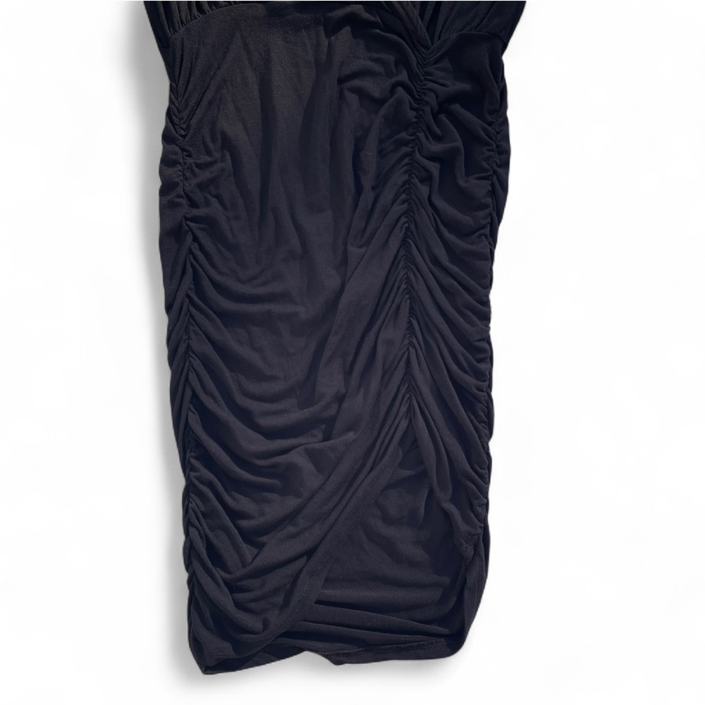 NWOT Express x Olivia Culpo Asymmetrical Surplice Sheath Dress - S - Picture 4 of 6